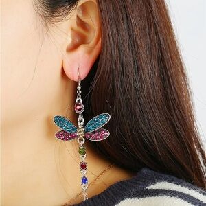 Dragonfly Dangle Earrings